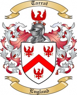 Tarrat Family Crest from England