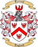 Tarrent Family Crest from England
