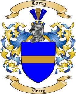 Tarry Family Crest from France