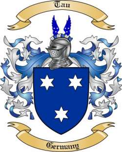 Tau Family Crest from Germany