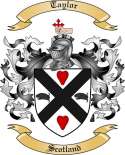 Taylor Family Crest from Scotland