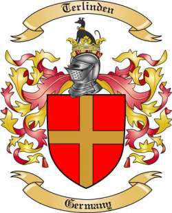 Terlinden Family Crest from Germany
