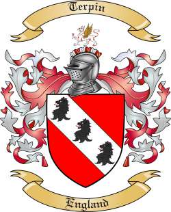 Terpin Family Crest from England