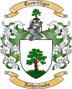 Terwilliger Family Crest from Netherlands