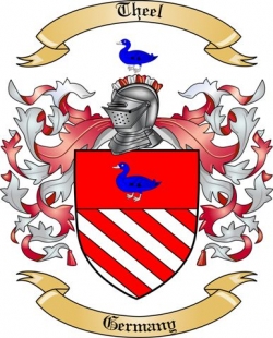 Theel Family Crest from Germany