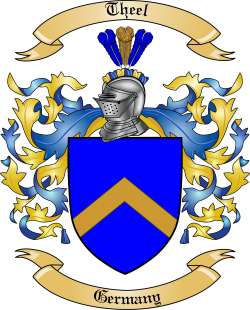 Theel Family Crest from Germany2