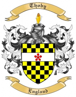 Thoby Family Crest from England