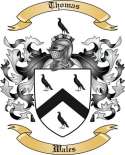 Thomas Family Crest from Wales