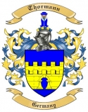 Thormann Family Crest from Germany