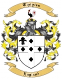 Thoytes Family Crest from England