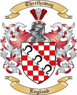 Threthaway Family Crest from England2