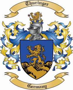 Thuringer Family Crest from Germany