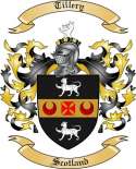 Tillery Family Crest from Scotland