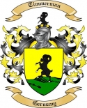 Timmerman Family Crest from Germany