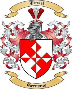 Tinkel Family Crest from Germany2