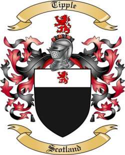 Tipple Family Crest from Scotland