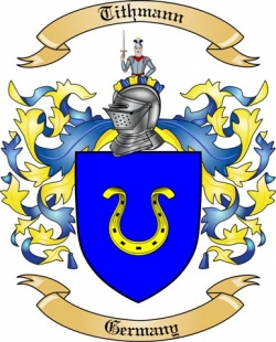 Tithmann Family Crest from Germany