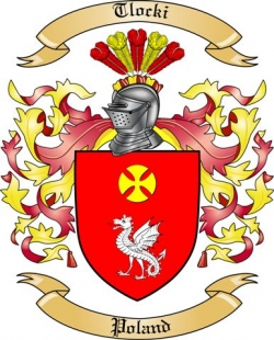 Tlocki Family Crest from Poland