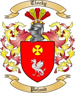 Tlocky Family Crest from Poland