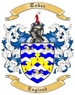 Toker Family Crest from Enlgand2