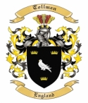 Tollman Family Crest from England