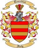 Tomadini Family Crest from Italy2
