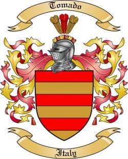 Tomado Family Crest from Italy2