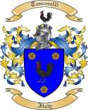 Tomaselli Family Crest from Italy