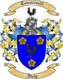 Tommaselli Family Crest from Italy