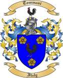 Tommasi Family Crest from Italy