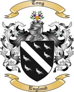 Tong Family Crest from England
