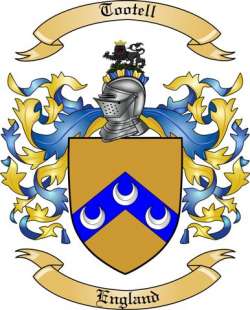 Tootell Family Crest from England2