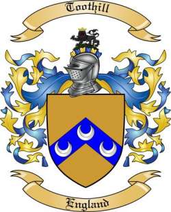 Toothill Family Crest from England2