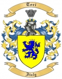 Tori Family Crest from Italy