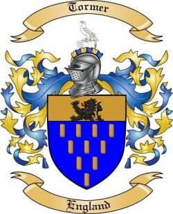 Tormer Family Crest from England