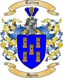 Torres Family Crest from Spain2