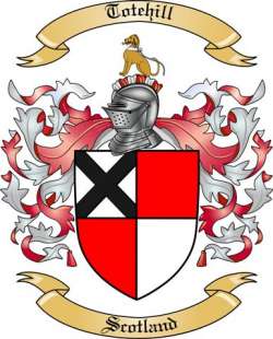 Totehill Family Crest from Scotland