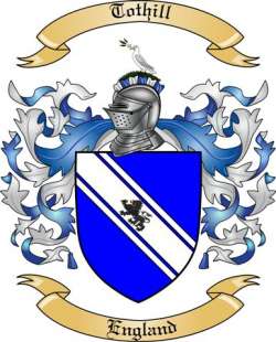 Tothill Family Crest from England