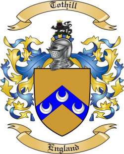 Tothill Family Crest from England2