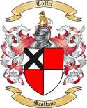 Tottel Family Crest from Scotland