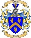 Touche Family Crest from France