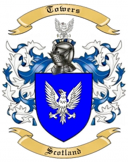 Towers Family Crest from Scotland