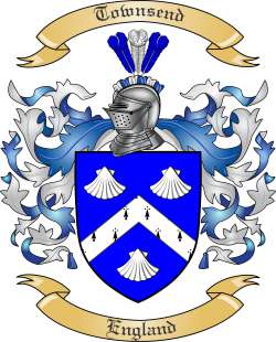 Townsend Family Crest from England2