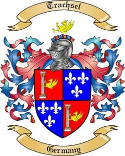 Trachsel Family Crest from Germany