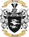 Trasey Family Crest from Ireland