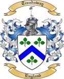 Treadaway Family Crest from England