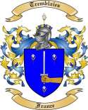 Tremblaies Family Crest from France
