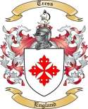 Tress Family Crest from England