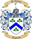 Trethewey Family Crest from England
