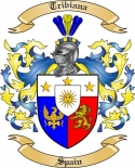 Tribiana Family Crest from Spain